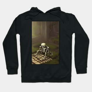 Skeleton Magazine Hoodie